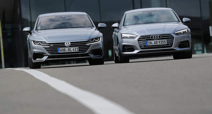 Test Audi A Sportback Tfsi Und Vw Arteon Tsi Motion Auto