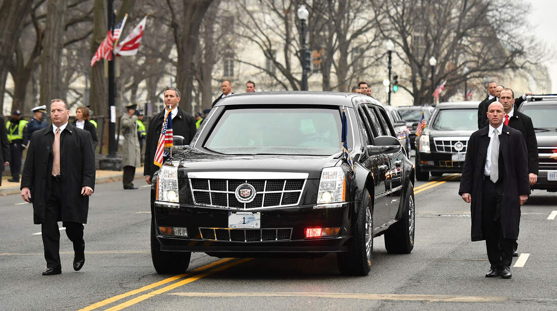 Cadillac One The Beast Präsidenten Limousine von Trump auto