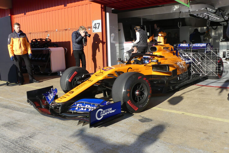 Carlos Sainz - McLaren - Barcelona - F1-Test - 27. Februar 2019