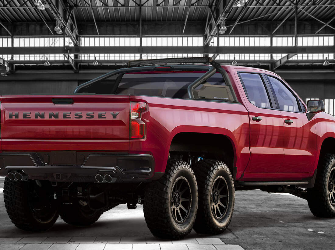 Hennessey Goliath 6x6 Chevy Wird Zum Monstertruck Auto Motor Und Sport