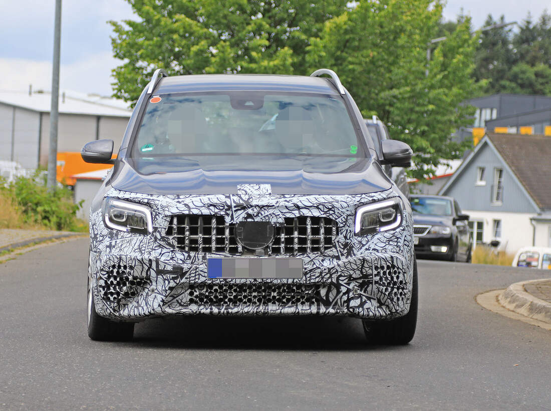 Neuer Mercedes-AMG GLB 45 (2020) Erstmals Erwischt - Auto Motor Und Sport