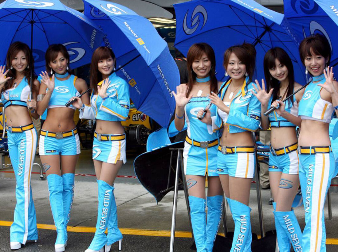 Grid Girls Gp Japan Auto Motor Und Sport