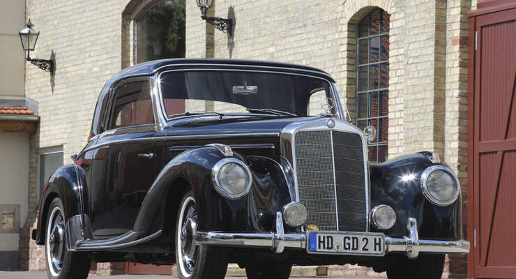 Mercedes-Benz 220 Coupé (W 187): Der Kleine Adenauer - Auto Motor Und Sport