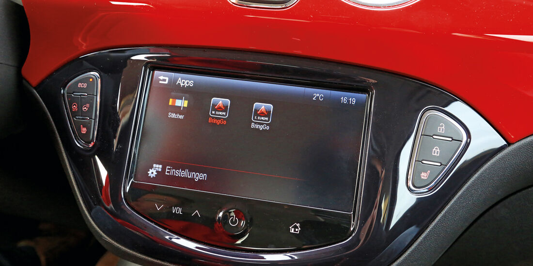 Opel Adam Infotainment Günstig navigieren mit Smartphone