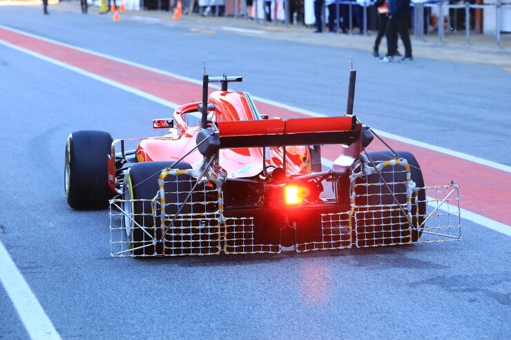 Sebastian Vettel - Ferrari - F1-Test - Barcelona - Tag 5 - 6. März 2018